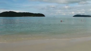 Langkawi plaj manzarası