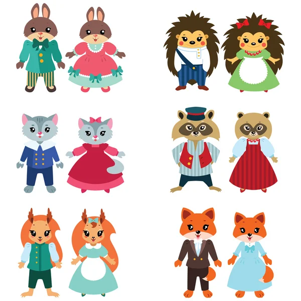 Sevimli hayvan çiftler