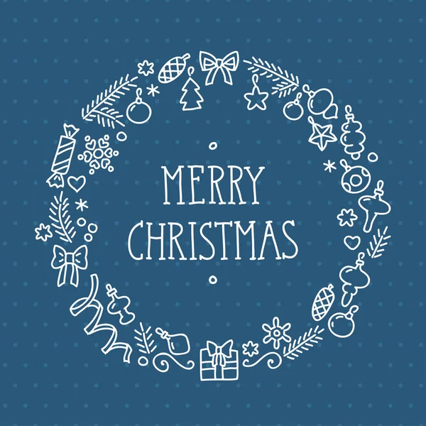 "Joyeux Noël "carte — Image vectorielle