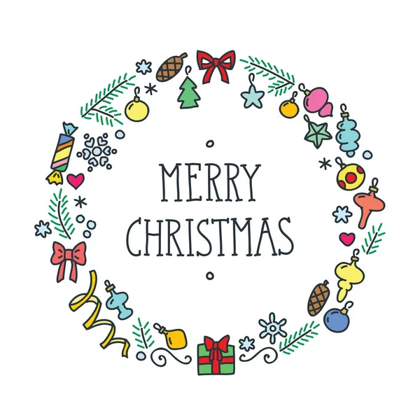 "Joyeux Noël "carte — Image vectorielle