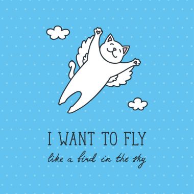 uçmak istiyorum.