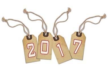 Kahverengi dizesi ile dokulu etiketi 2017 ile bağlı