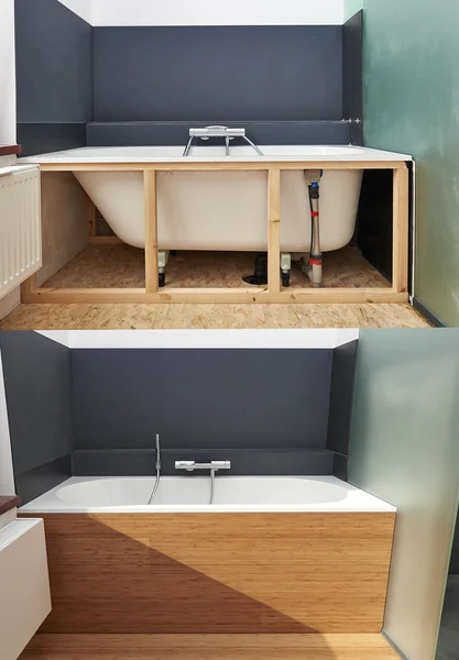 Remodeler une salle de bain — Photo