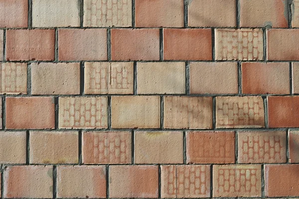 Textured red raw wall — Stock Photo, Image