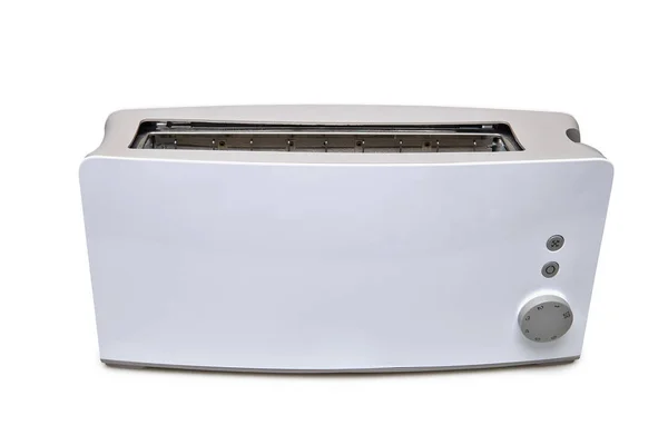 Klasyczny toster na białym tle ze ścieżką przycinającą — Zdjęcie stockowe