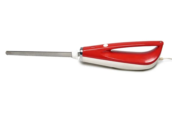 Cuchillo de cocina eléctrico aislado en blanco — Foto de Stock