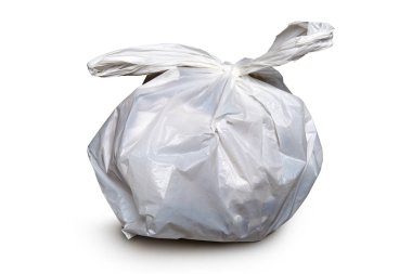 Çöp kutusu plastik. Kırpma yolu
