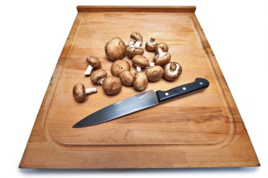 Büyük Kraliyet petrol ile kahverengi çeşitli mantar.