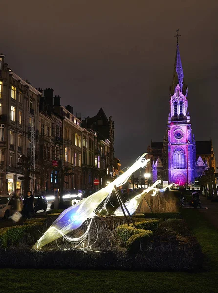 Gemeente Schaarbeek in Brussel verlichten met verlichting ... Gemeente Schaarbeek in Brussel verlichten met verlichting ...