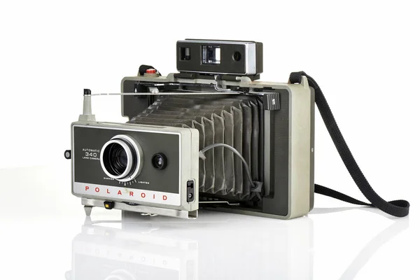 Vintage Polaroid instant camera — Stockfoto