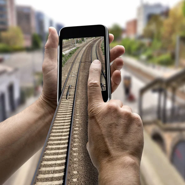 Concepto para salidas desde la estación —  Fotos de Stock