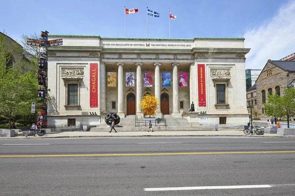 Fasad av Montreal Museum of Fine Art — Stockfoto