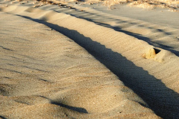 Texture di sabbia in macro — Foto Stock