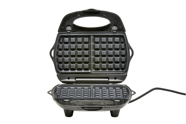 Open waffle ferro maker isolato — Foto Stock