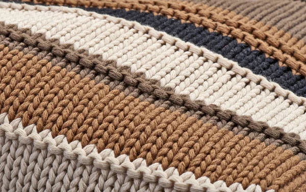 Primer plano de la textura en lana — Foto de Stock