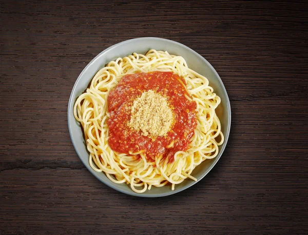 Étel, a bolognai spagetti — Stock Fotó