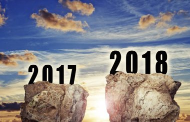 arka plan için yeni yıl 2018