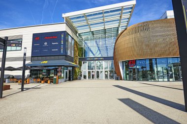Rıhtım Bruxsel ana girişinden görünümü
