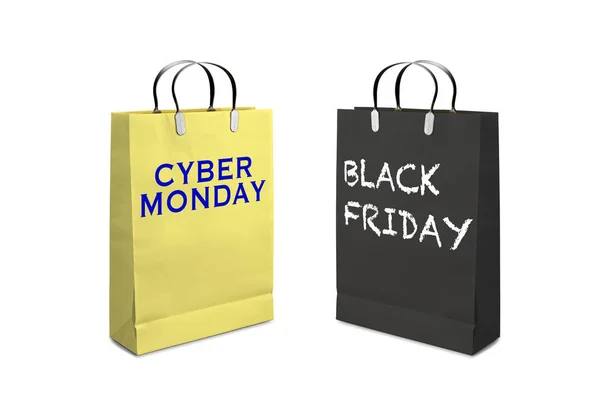Luxury Shopping bag for Business day. — Stock Photo, Image