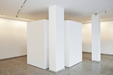 Sergi Galeri, Sanat Müzesi stil aydınlatma ile duvara monte