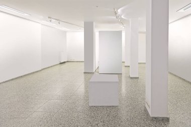 Sergi Galeri, Sanat Müzesi stil aydınlatma ile duvara monte