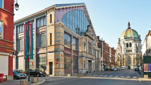 Brussels Belgium April 2020 Sainte Marie Church Halle Schaerbeek Any — Stock Photo, Image