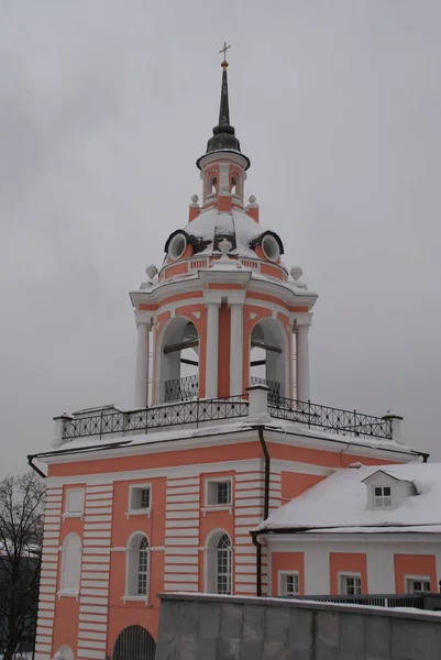 Παλιά Ορθόδοξη Εκκλησία Στο Κέντρο Της Μόσχας Zaryadye Πάρκο — Φωτογραφία Αρχείου