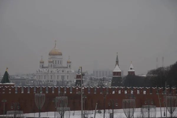 Utsikt Moskvas Kreml – stockfoto