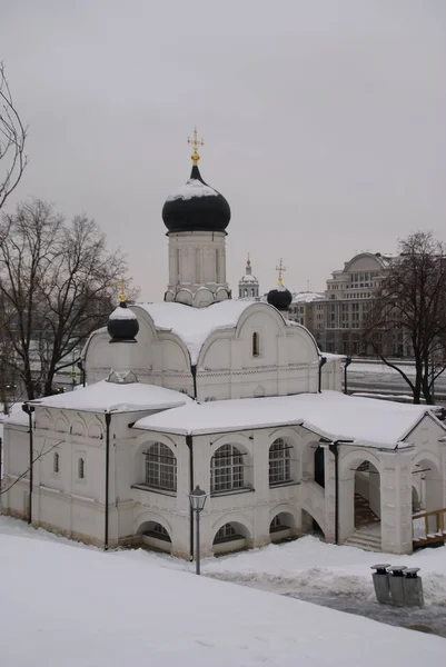 Antiga Igreja Ortodoxa Centro Moscou — Fotografia de Stock