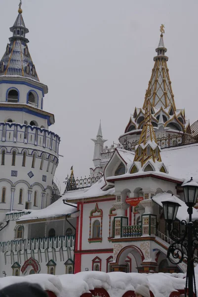 Izmailovo Kremlin Moscú Rússia — Fotografia de Stock