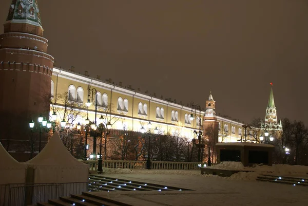 Blick Auf Den Moskauer Kreml — Stockfoto