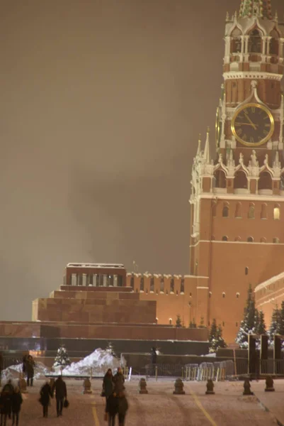 Kreml Glockenspiel Russland Moskau — Stockfoto