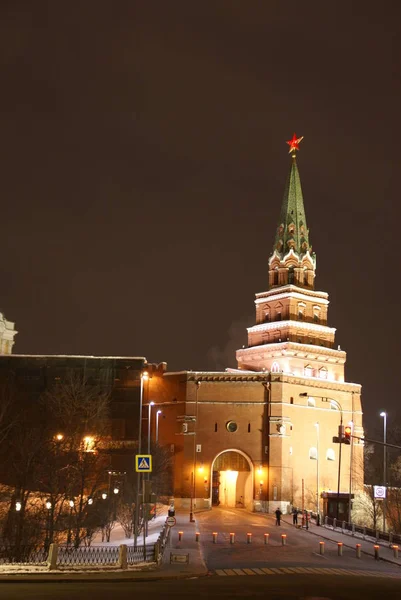 Weergave Van Het Kremlin Van Moskou — Stockfoto