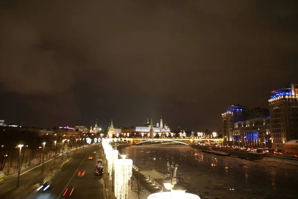 Vista Kremlin Moscou — Fotografia de Stock