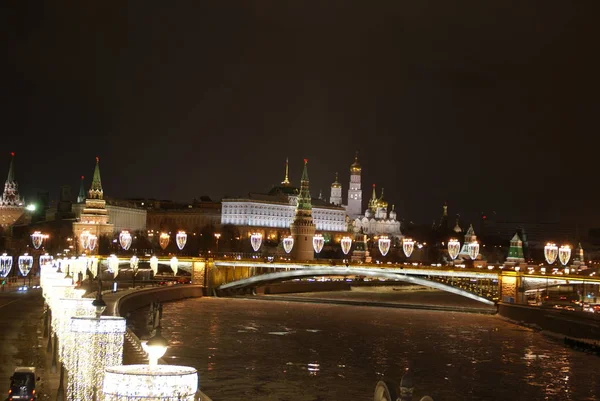 Blick Auf Den Moskauer Kreml — Stockfoto