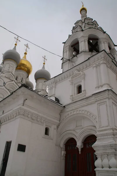 Orthodoxe Kerk Moskou Het Tretyakov Station — Stockfoto