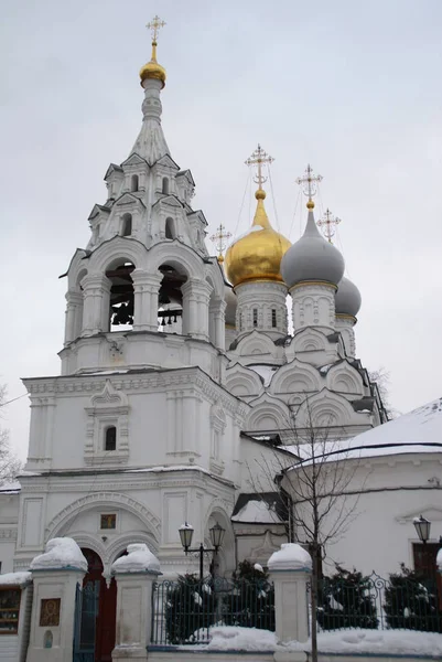 Église Orthodoxe Moscou Station Tretiakov — Photo