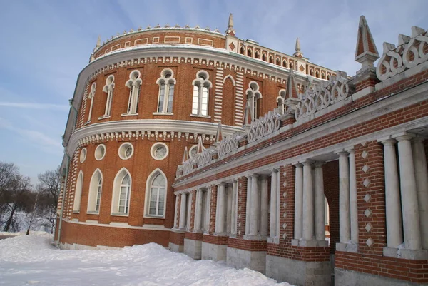 Gran Palacio Reserva Tsaritsyno Moscú Rusia Residencia Catalina Grande —  Fotos de Stock