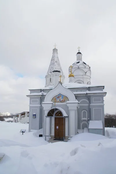 Kyrkan Uppstigningen Kolomenskoye Ortodox Kyrka Szmajdziński Dekan Moskva Stiftet — Stockfoto