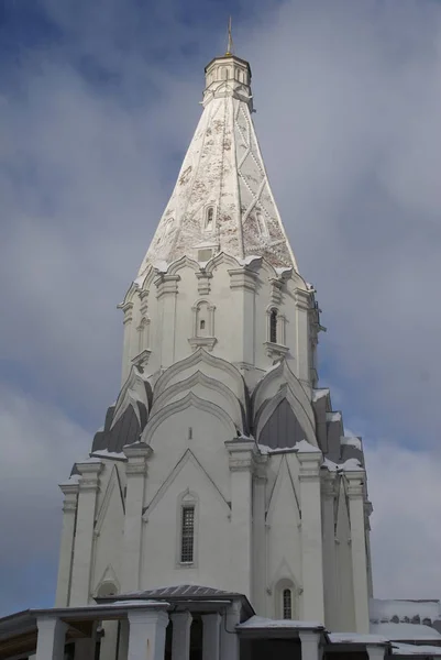 Kilisenin Kolomenskoye Yükseliş Moskova Piskoposluk Bölgesi Danilov Deanery Ortodoks Kilisesi — Stok fotoğraf