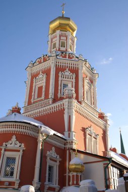 Moskova'da Moskova Epiphany Manastırı. Rusya