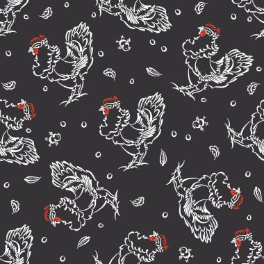 Horozları ile Seamless Modeli