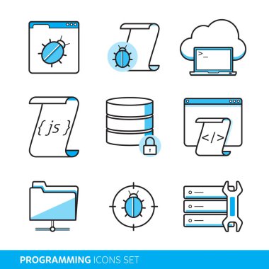 Programlama Icons Set