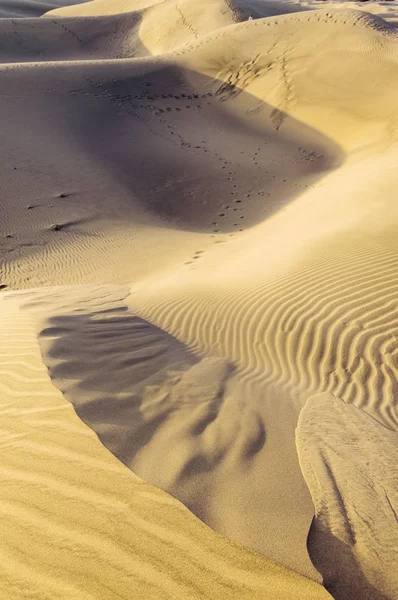 Las dunas de Maspalomas, Gran Canaria, España — Foto de Stock