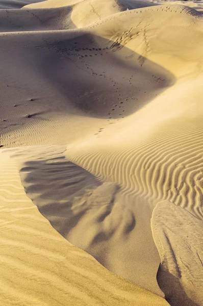 A Maspalomas dűnék, Gran Canaria, Spanyolország — Stock Fotó