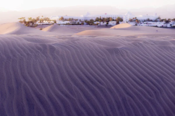 The Maspalomas dunes, Gran Canaria, Spain — Stock Photo, Image