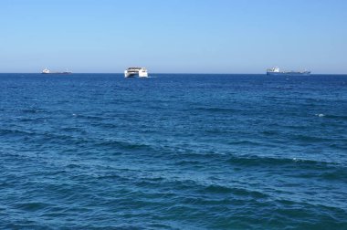 Kıbrıs'ta deniz gemi