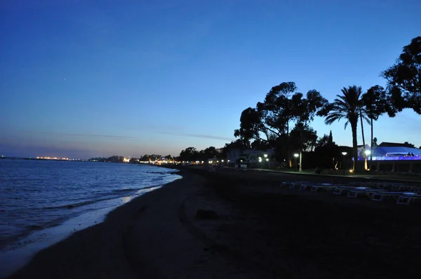 Plaży w Limassol — Zdjęcie stockowe