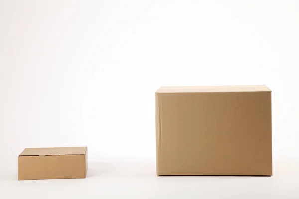 Cajas de cartón de entrega — Foto de Stock