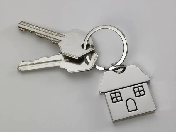 Coppia di chiavi di casa — Foto Stock